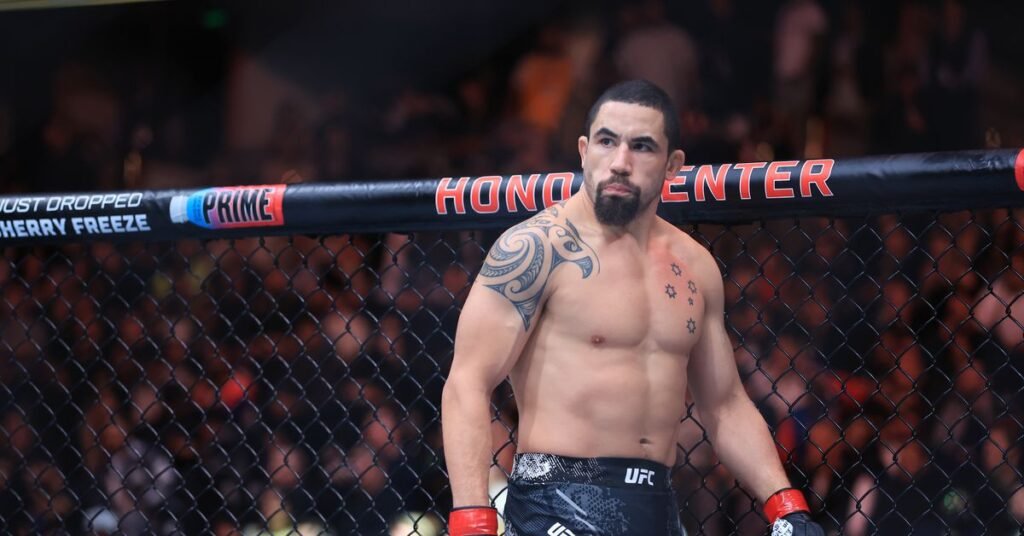 Robert Whittaker reacts to Khamzat Chimaev fight at UFC Saudi Arabia: ‘It’s a bit of a shock’