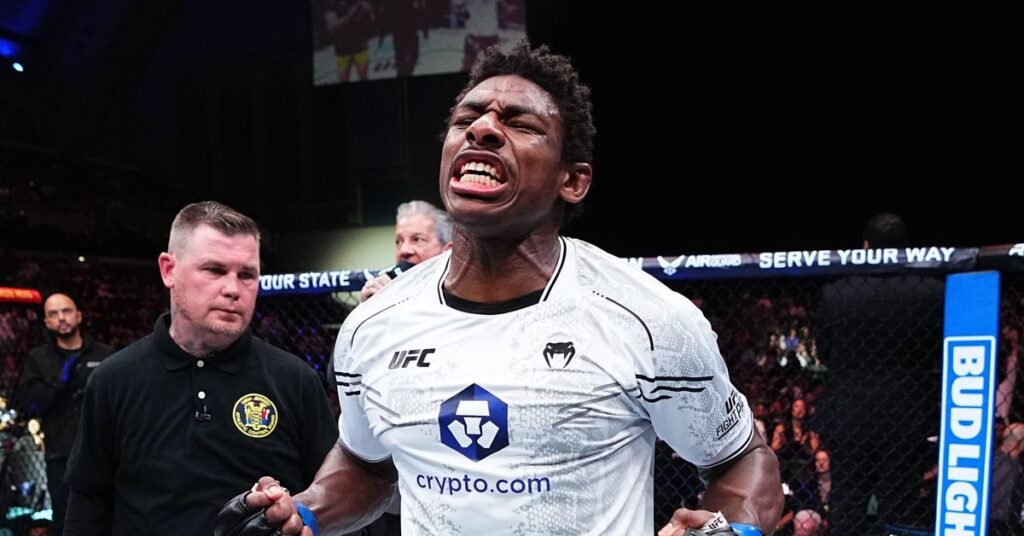 UFC Atlantic City video: Joaquin Buckley punishes Vicente Luque with vicious stoppage