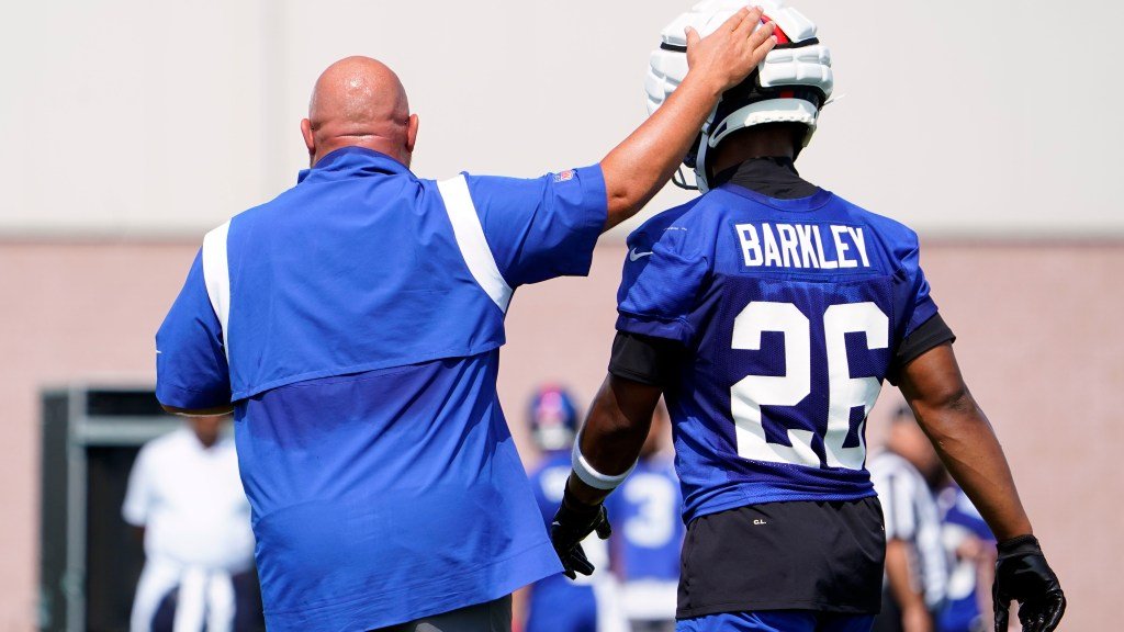 New York Giants’ Brian Daboll talks Saquon Barkley leaving for Eagles