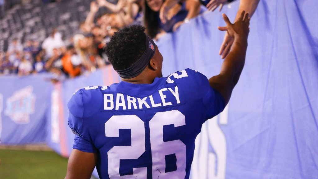 Saquon Barkley admits he mishandled Giants exit, praises Big Blue fans