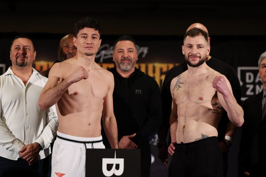 William Zepeda 133.8 Vs. Maxi Hughes 135 – Weigh-in Results For Saturday On DAZN
