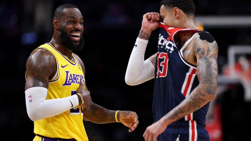 LOOK: LeBron James and Kyle Kuzma share a laugh and other pictures of the day in the NBA