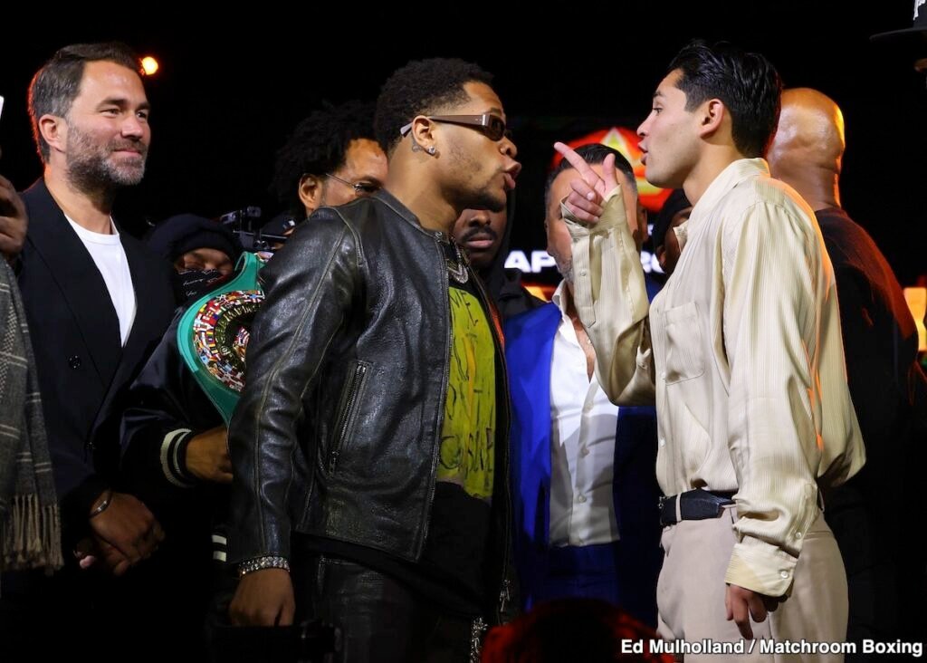 Ryan Garcia Dismisses Haney Power: “He Can’t Crack An Egg”