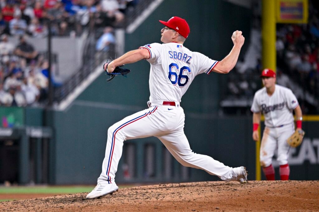 Rangers Place Josh Sborz On 15-Day Injured List