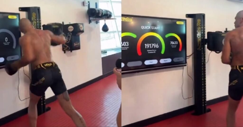 UFC 300 Headliner Alex Pereira Destroys Francis Ngannou’s PowerKube Punching Record