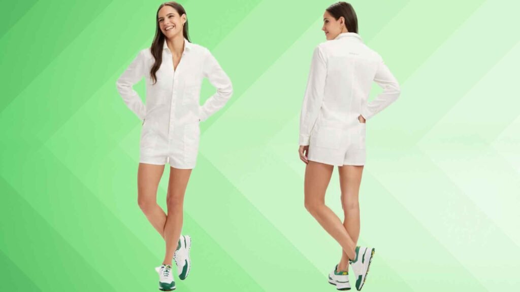 Check out this stylish Renwick romper