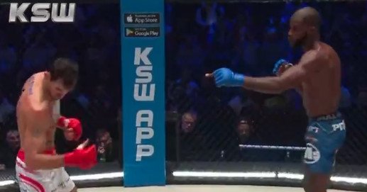 Video: Marian Ziolkowski suffers freak injury at KSW 93