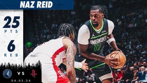 Naz Reid leads Timberwolves past Rockets