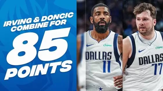 Irving, Doncic combine for 85 points as Mavericks outlast Rockets in OT