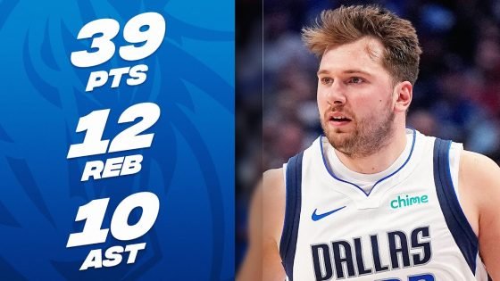 Luka Doncic drops 39 points as Mavericks rout Hornets