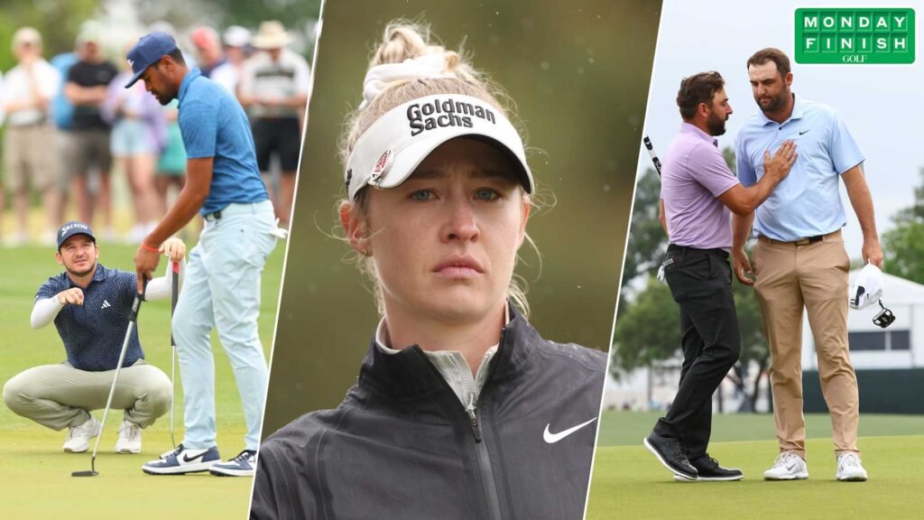 Scheffler’s miss, Korda’s croissant, an ‘icy’ staredown