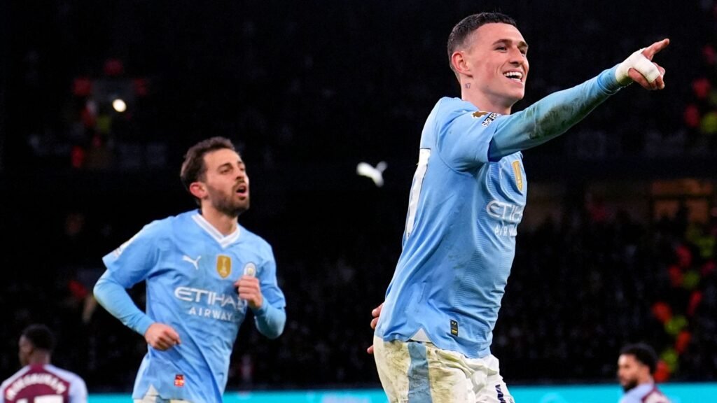 Man City 4 – 1 A Villa